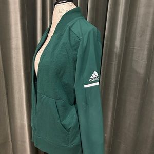 Adidas green jacket